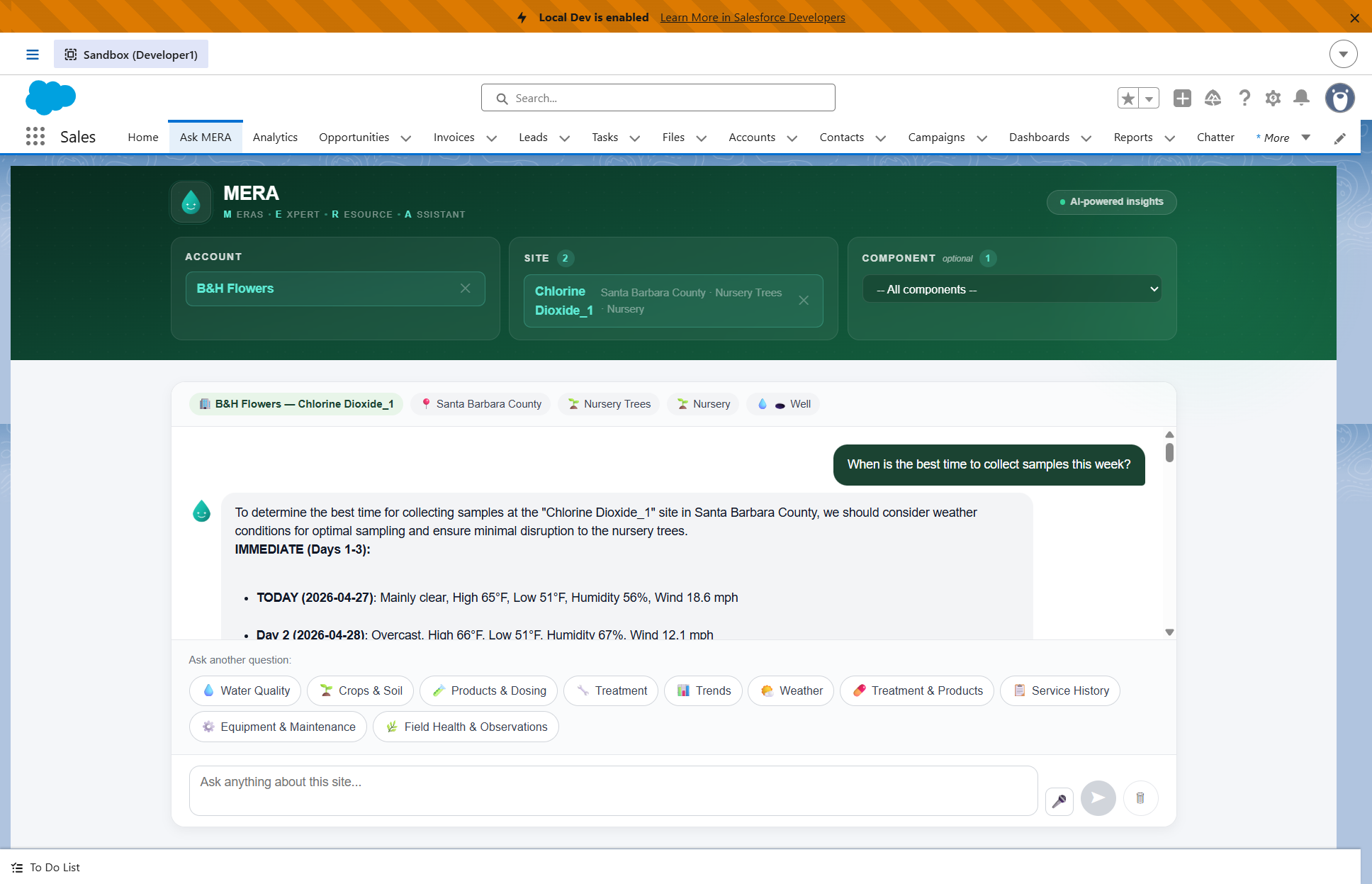 AI Field Intelligence Platform